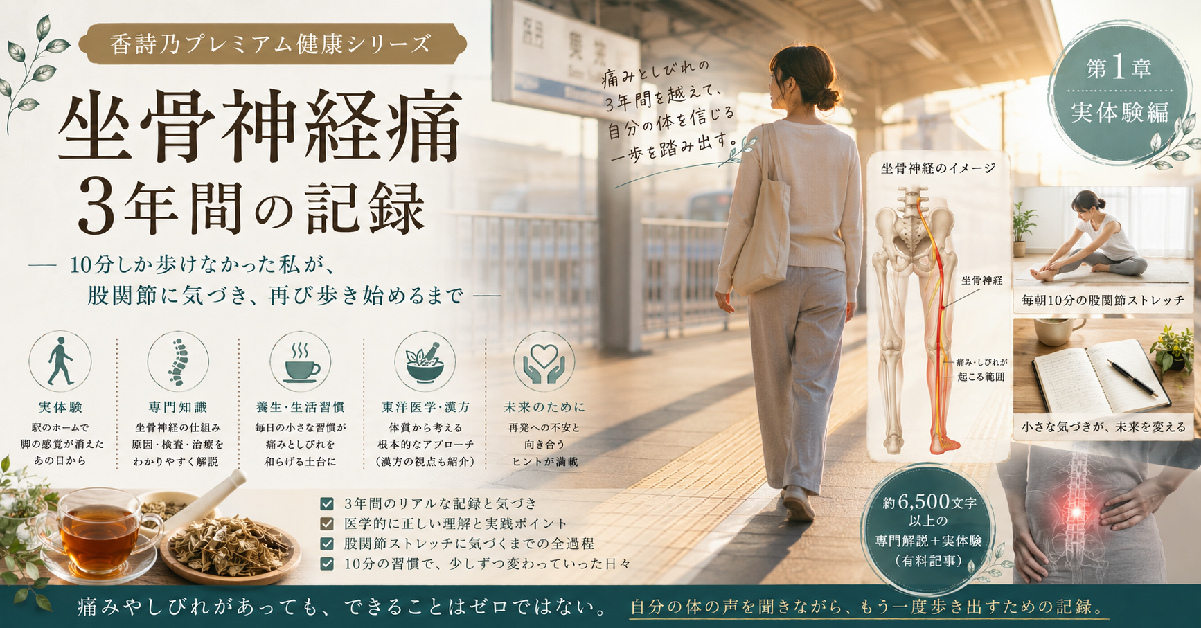 坐骨神経痛3年間の記録