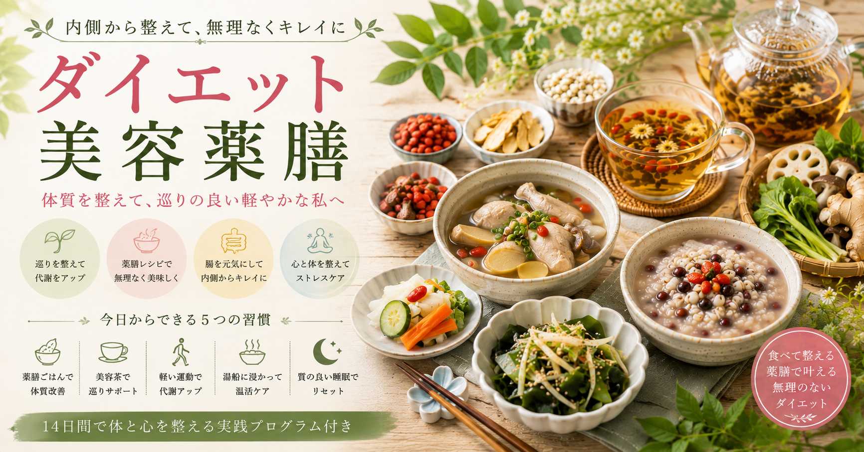 ダイエット美容薬膳