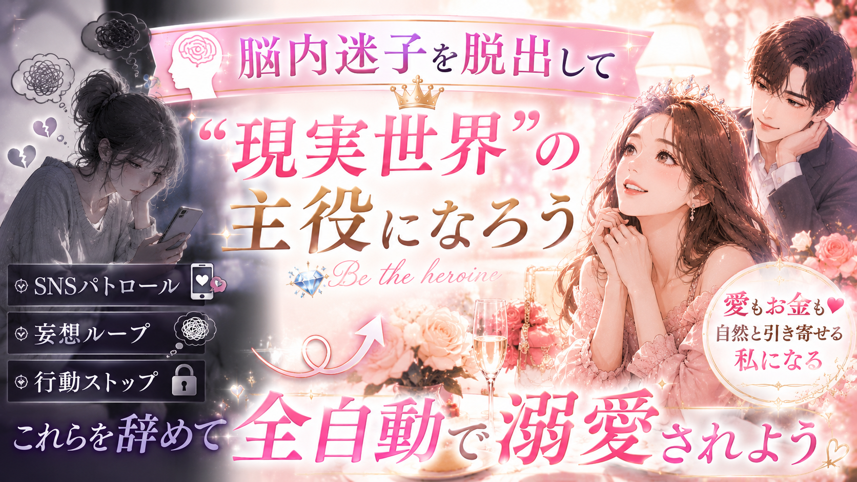 【迷子ちゃんを卒業しよう🧠】SNSパトロール・妄想ループ・行動ストップを止める📱